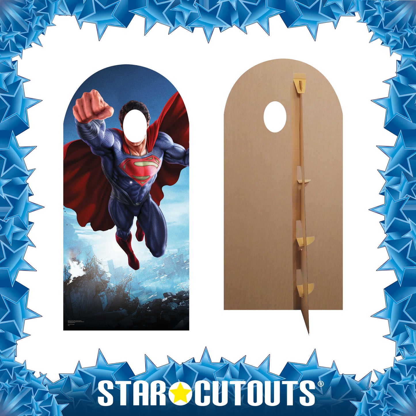 Superman Man of Steel Stand In Henry Cavill Cardboard Cutout - mycardboardcutout