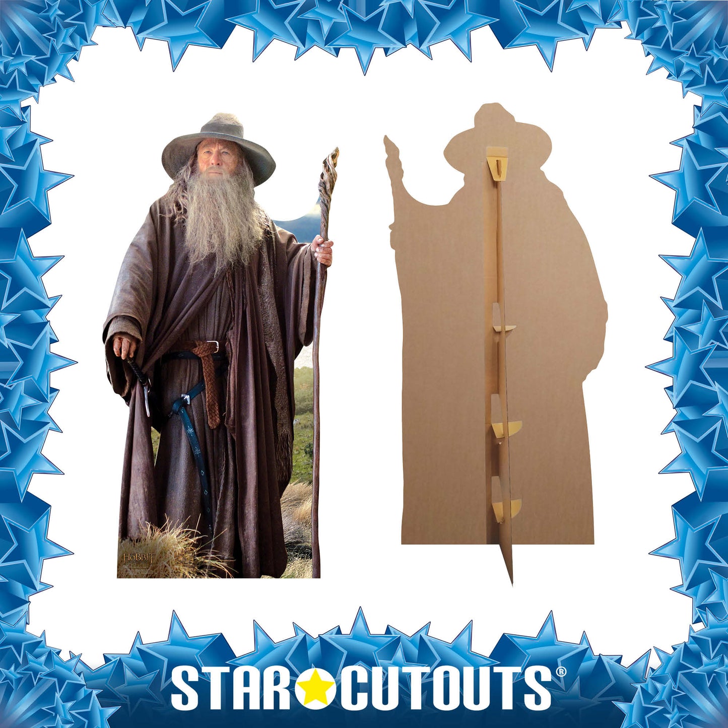 Gandalf The Hobbit Cardboard Cutout Lifesize - mycardboardcutout