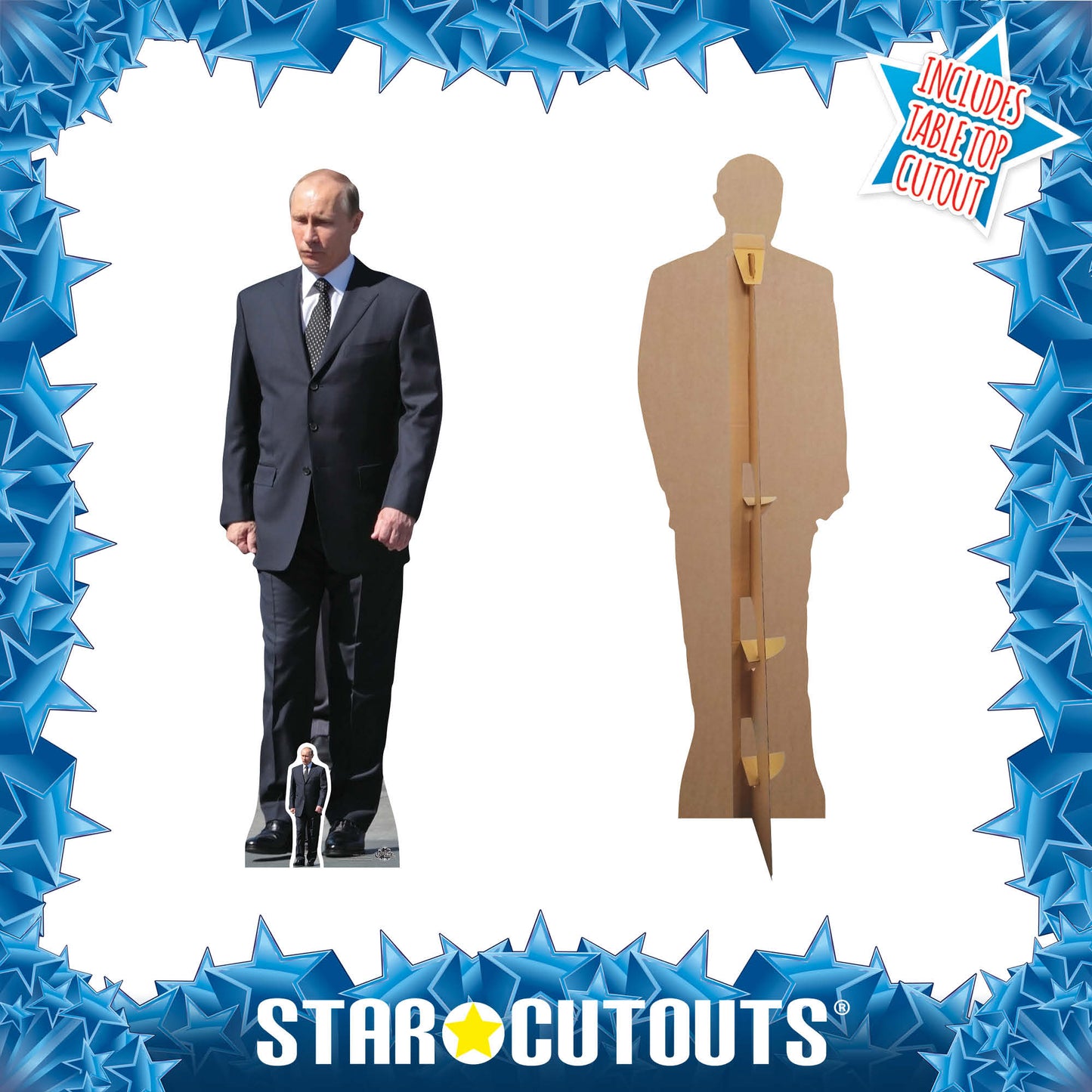Vladimir Putin Cardboard Cutout Politician - mycardboardcutout