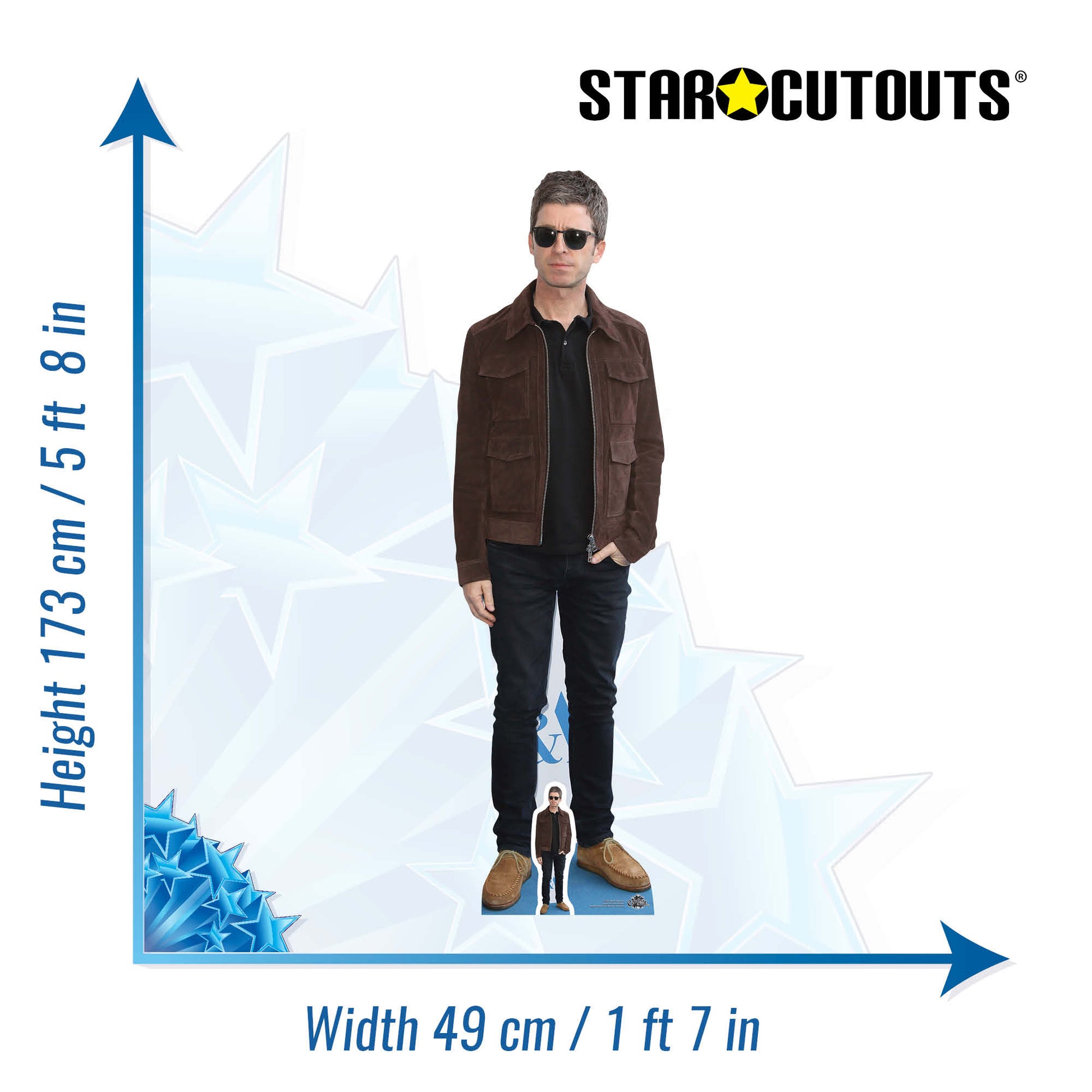 Noel Gallagher Cardboard Cutout - mycardboardcutout