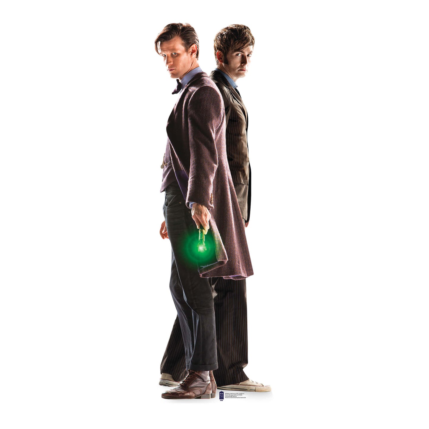 Doctor Who Matt Smith David Tennant Cardboard Cutout Anniversary Special 10th and 11th - mycardboardcutout