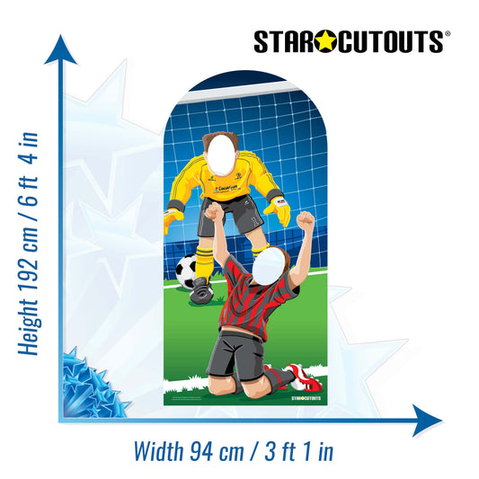 World Football Cardboard Cutout Stand-In Adult - mycardboardcutout