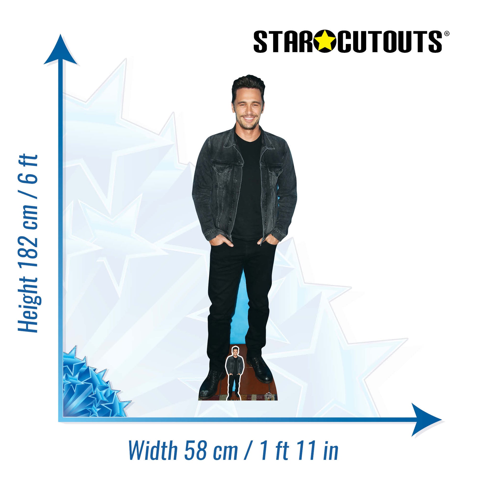 James Franco Lifesize Cardboard Cutout - mycardboardcutout