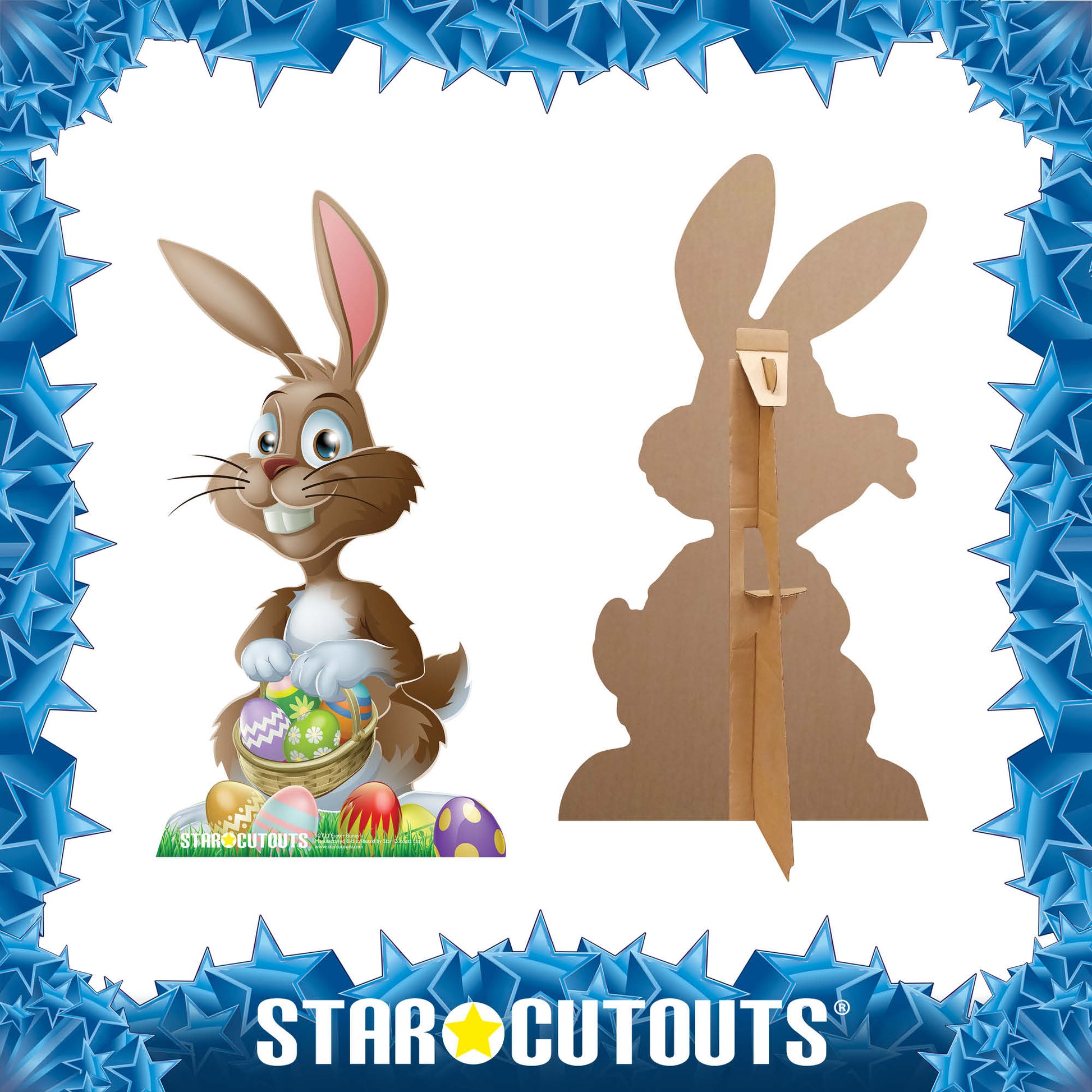 Easter Bunny Cardboard Cutout - mycardboardcutout