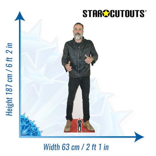 Jeffrey Dean Morgan Thumbs Up Lifesize Cardboard Cutout - mycardboardcutout