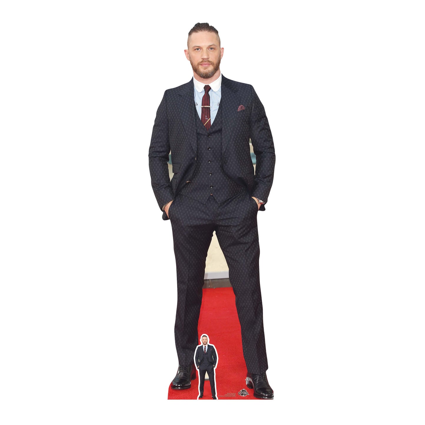 Tom Hardy Smart Suit Cardboard Cutout - mycardboardcutout