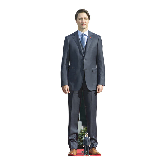 Justin Trudeau Cardboard Cutout Politician - mycardboardcutout