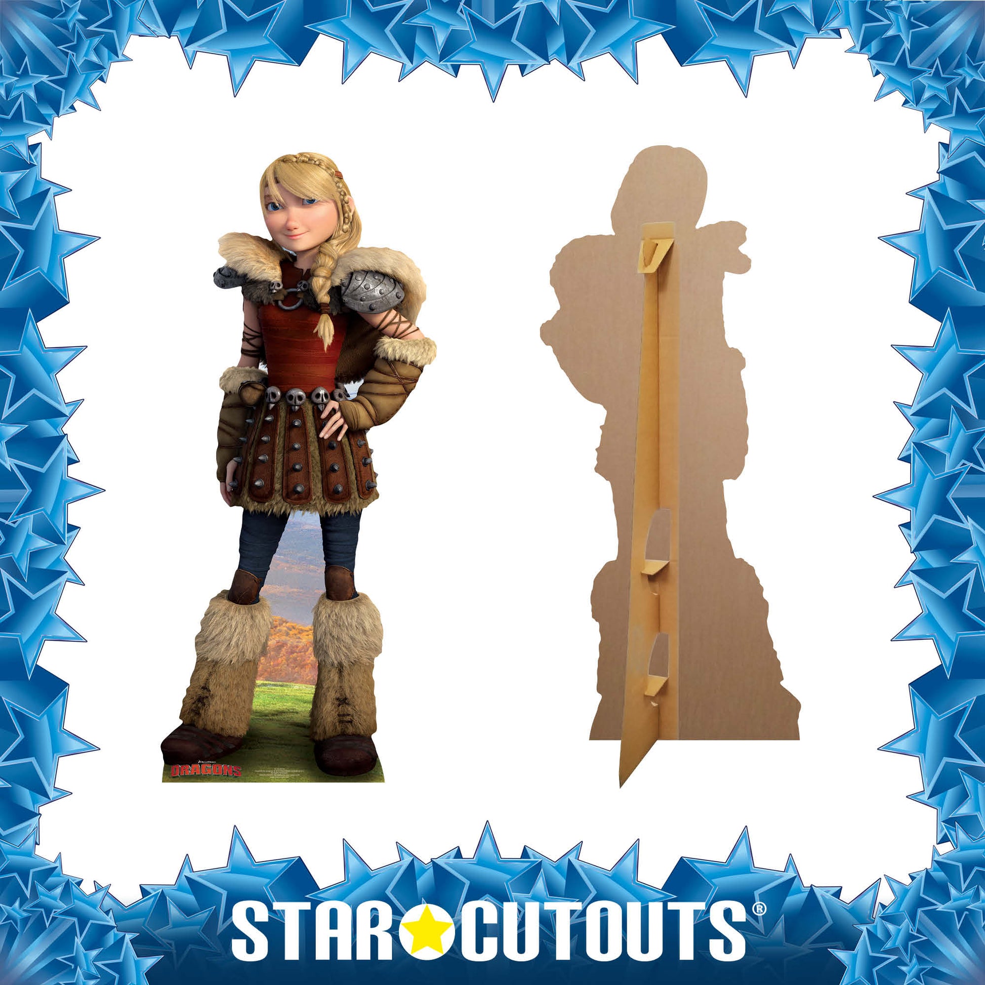 How to Train Your Dragon Astrid Cardboard Cutout - mycardboardcutout