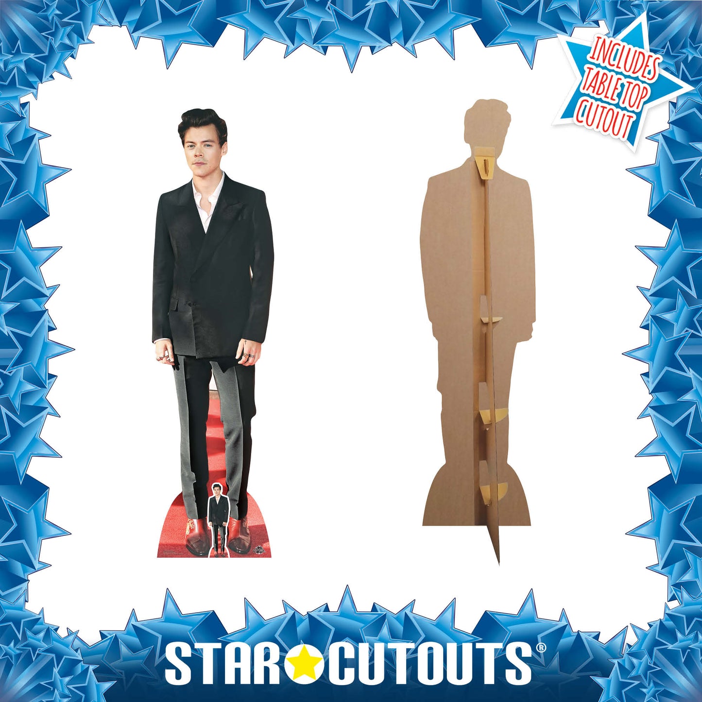 Harry Styles Red Shoes Cardboard Cutout - mycardboardcutout