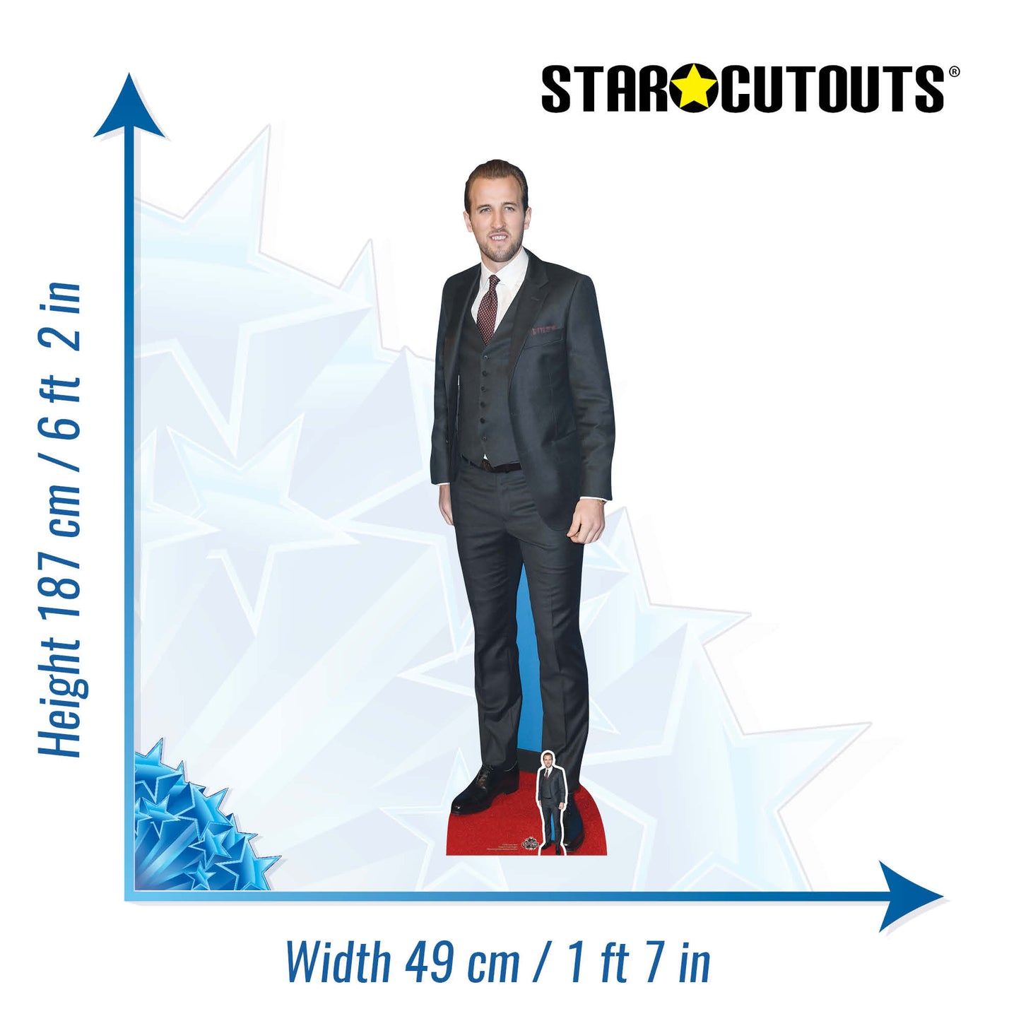 Harry Kane Cardboard Cutout - mycardboardcutout