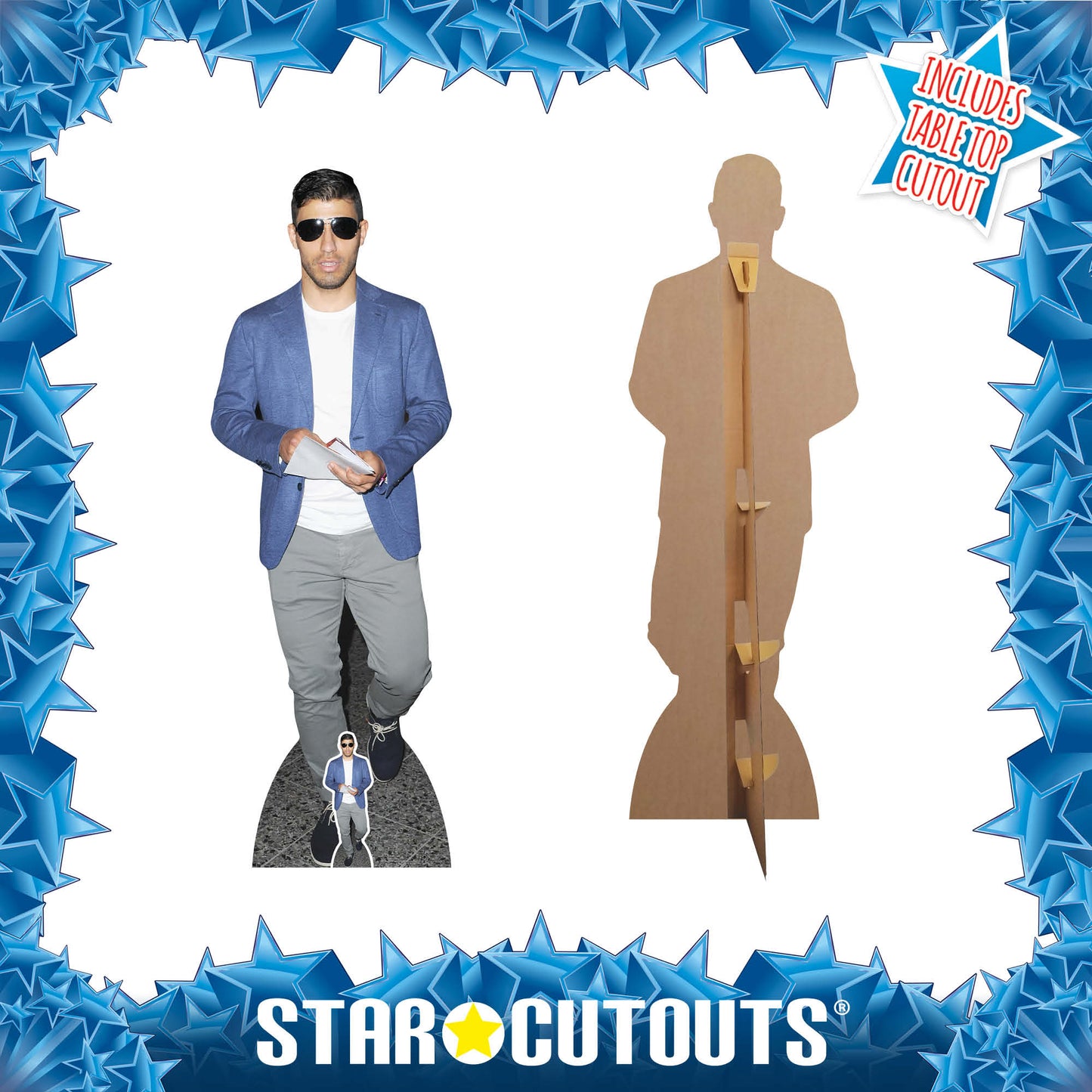 Sergio Aguero Cardboard Cutout - mycardboardcutout