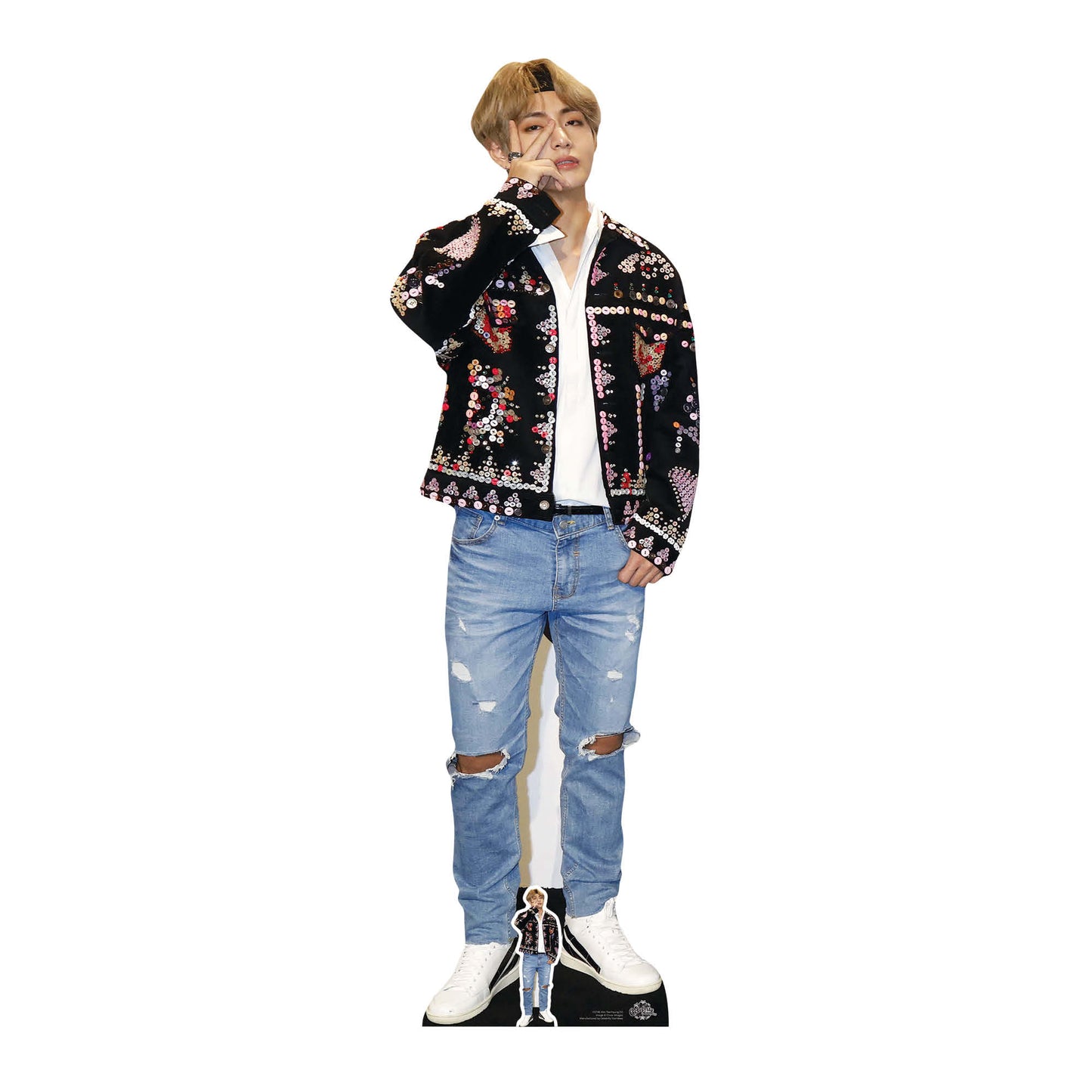 Kim Taehyung V BTS Cardboard Cutout - mycardboardcutout