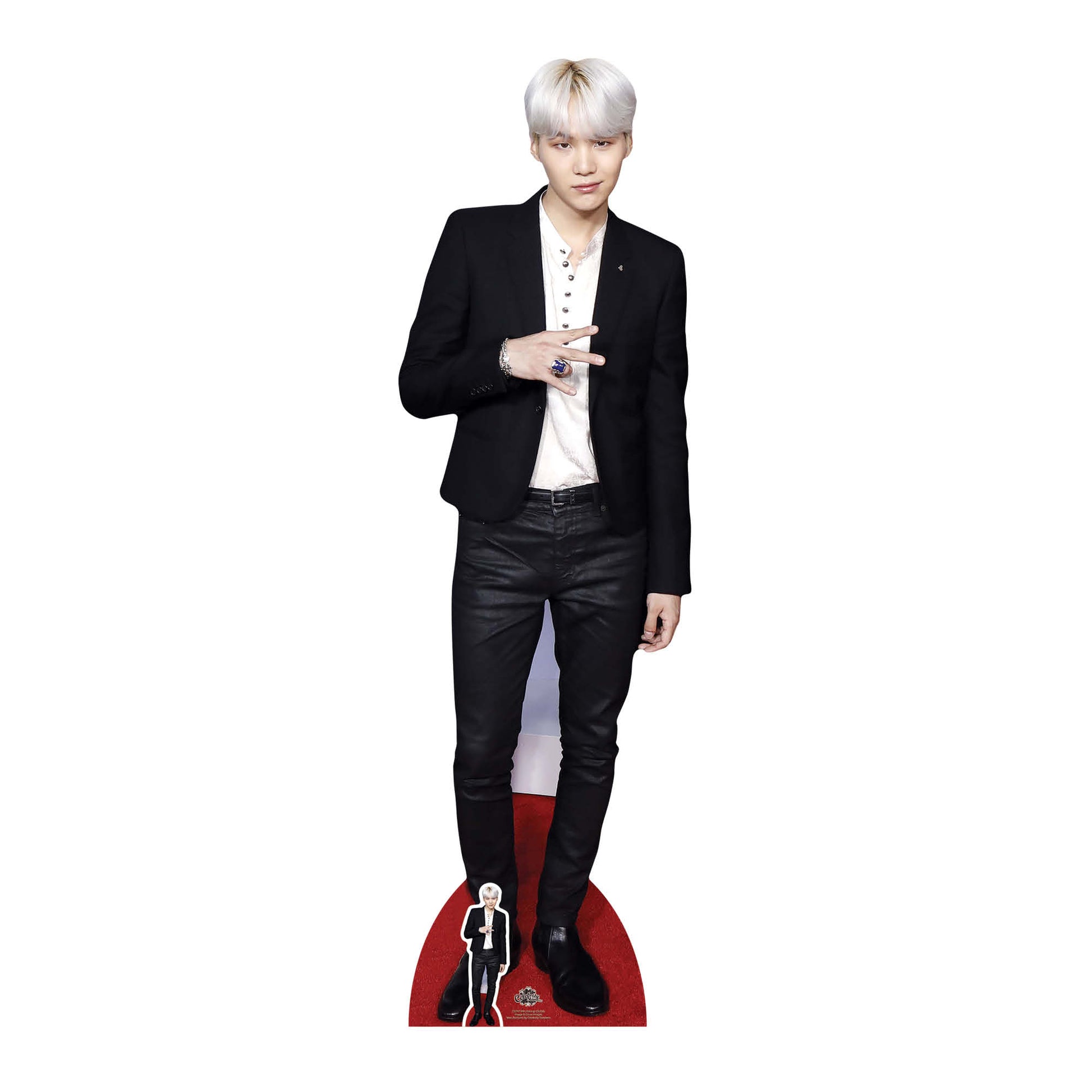 Min Yoon-gi Suga BTS Cardboard Cutout - mycardboardcutout