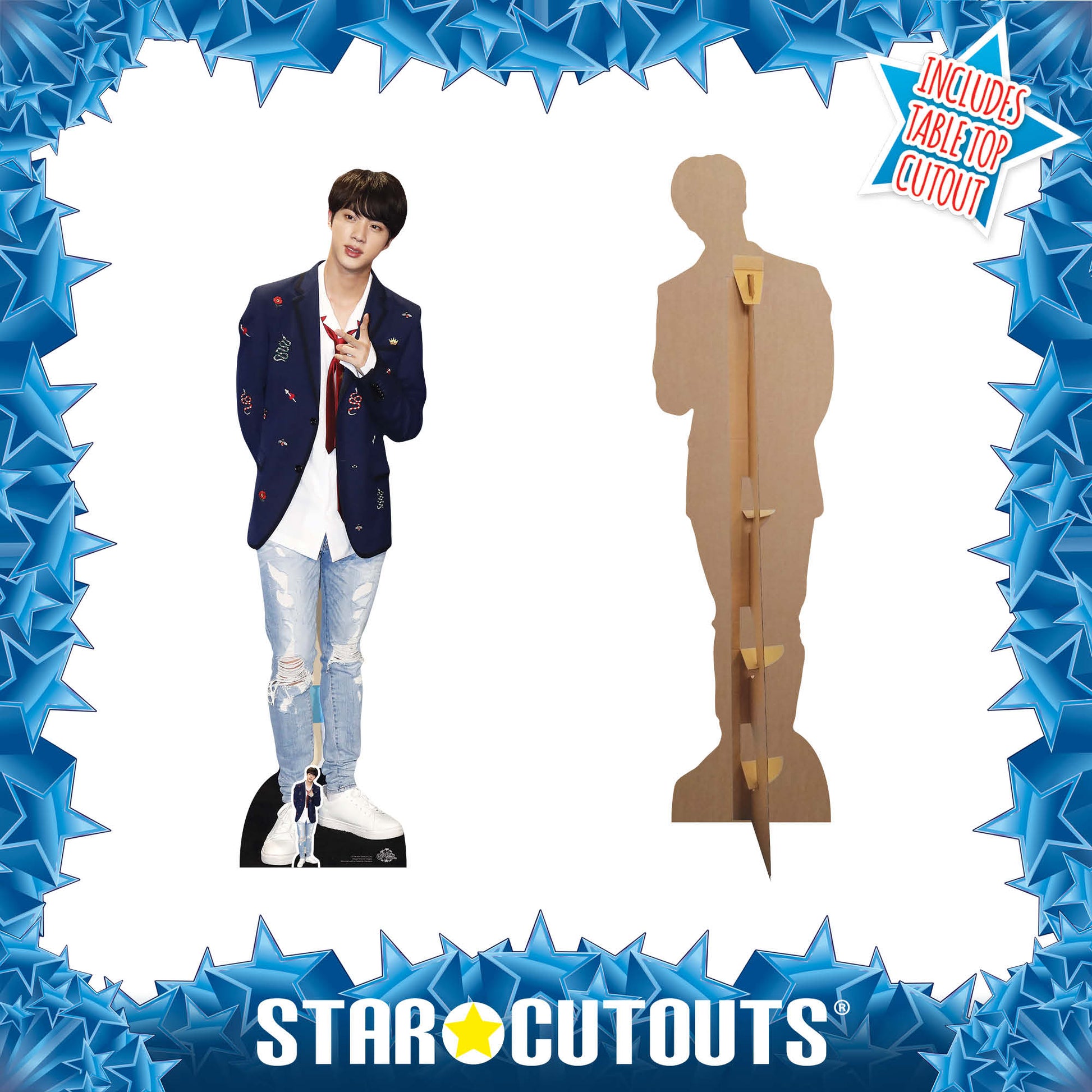 Kim Seok-jin BTS JIN Cardboard Cutout - mycardboardcutout