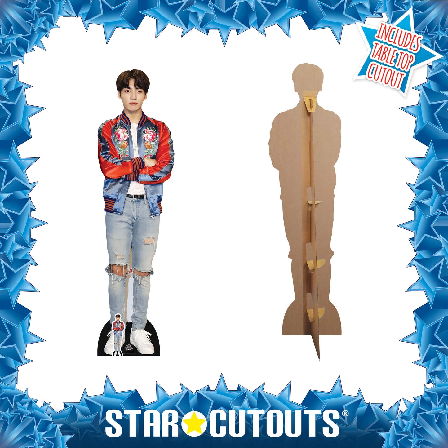 Jeon Jung-kook Jungkook BTS Cardboard Cutout - mycardboardcutout
