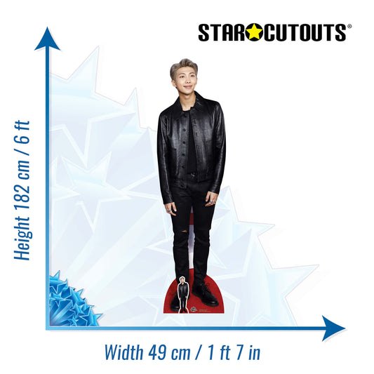 Kim Nam-joon RAP MONSTER BTS Cardboard Cutout - mycardboardcutout