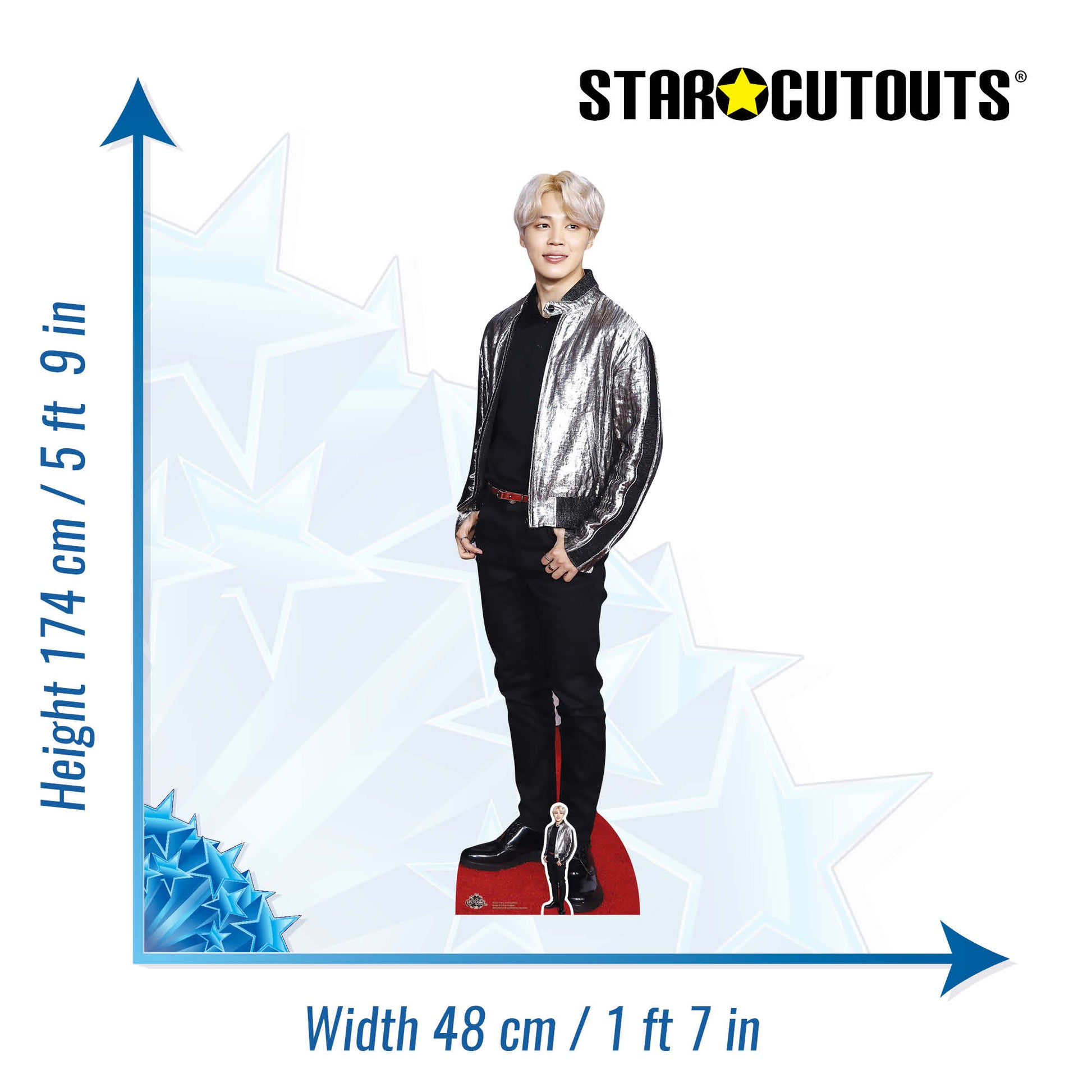 Park Ji-min Jimin BTS Cardboard Cutout - mycardboardcutout