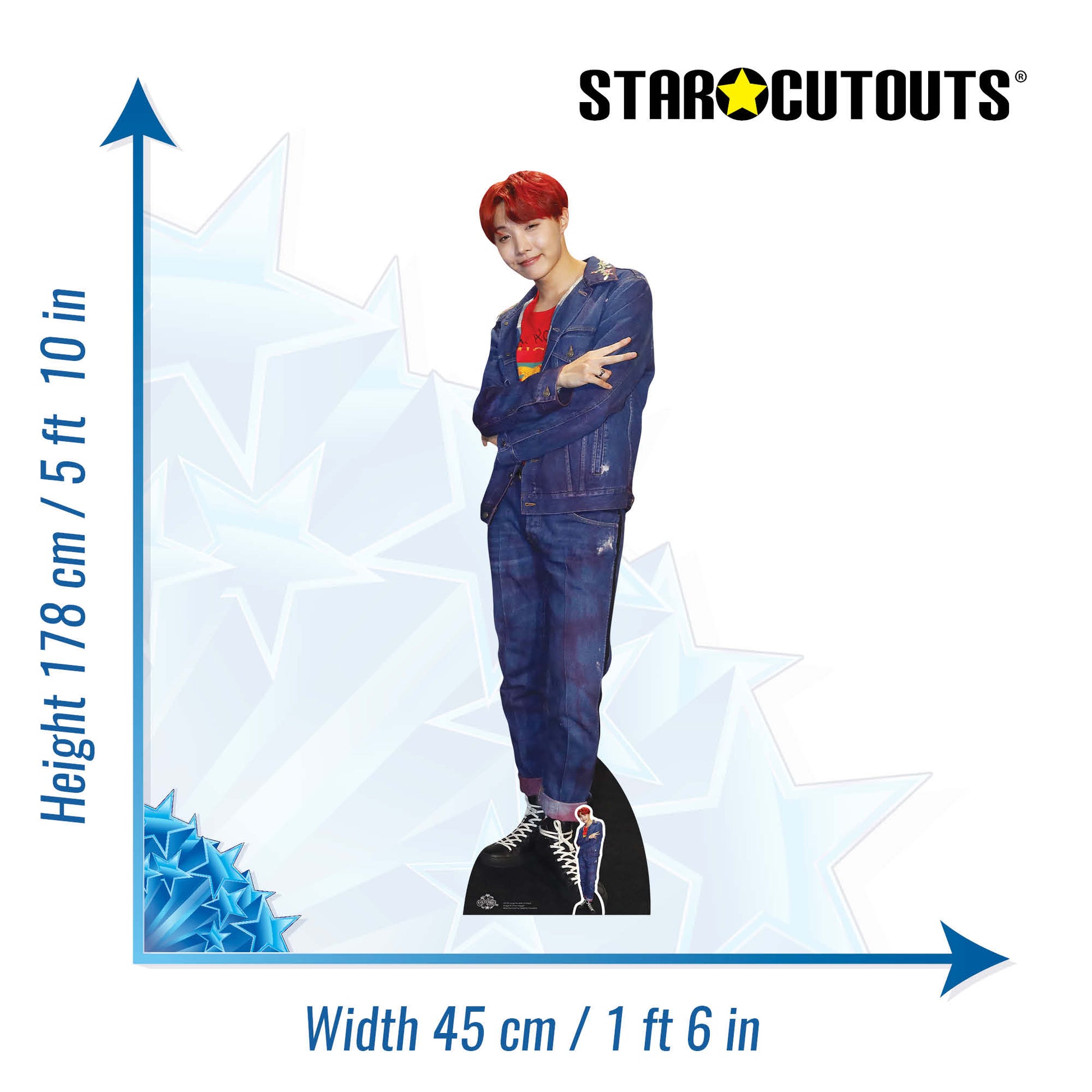 Jung Ho-seok J-Hope BTS Cardboard Cutout - mycardboardcutout