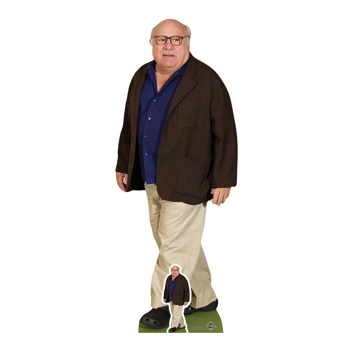 Danny DeVito Blue Shirt Lifesize Cardboard Cutout - mycardboardcutout