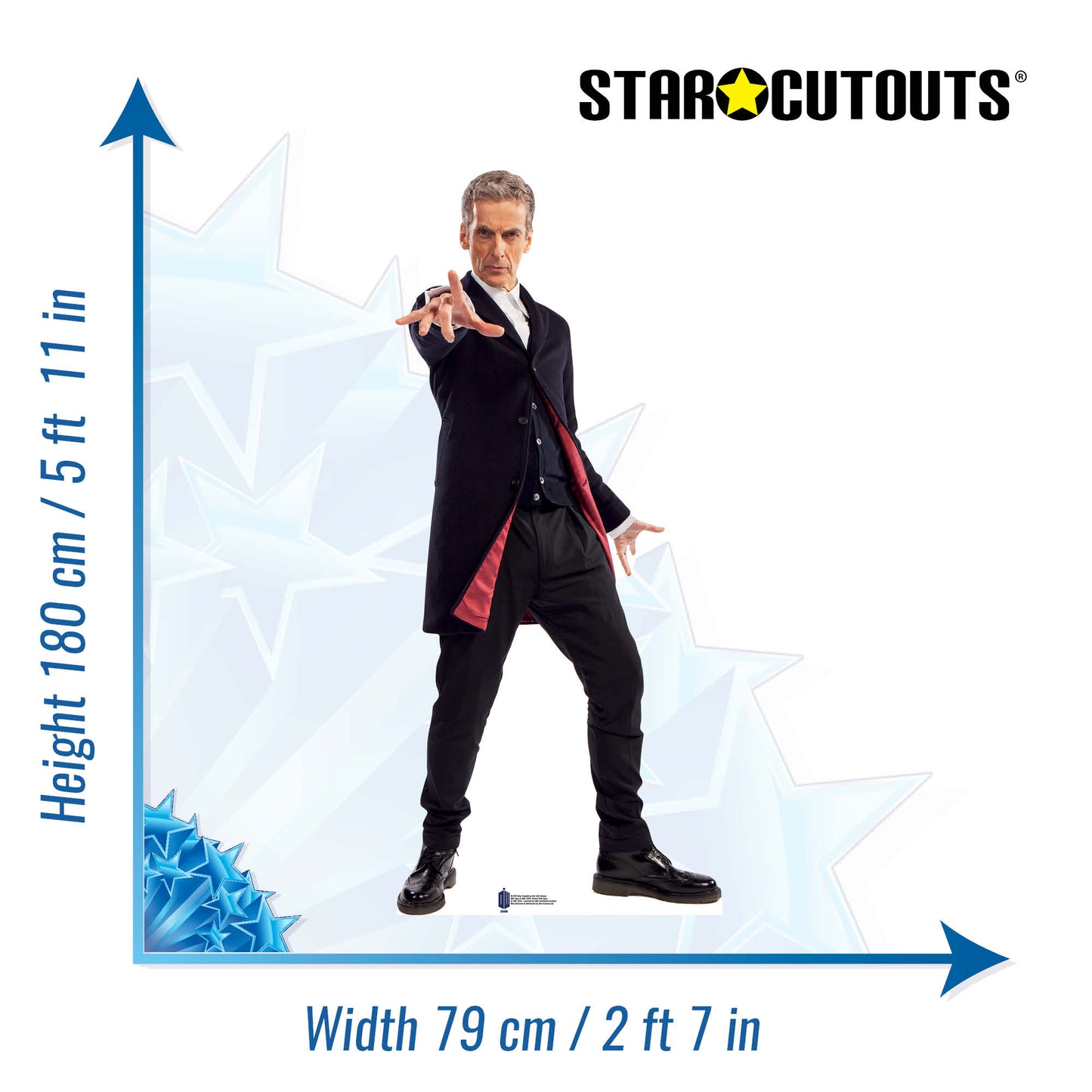 Peter Capaldi Doctor Cardboard Cutout - mycardboardcutout