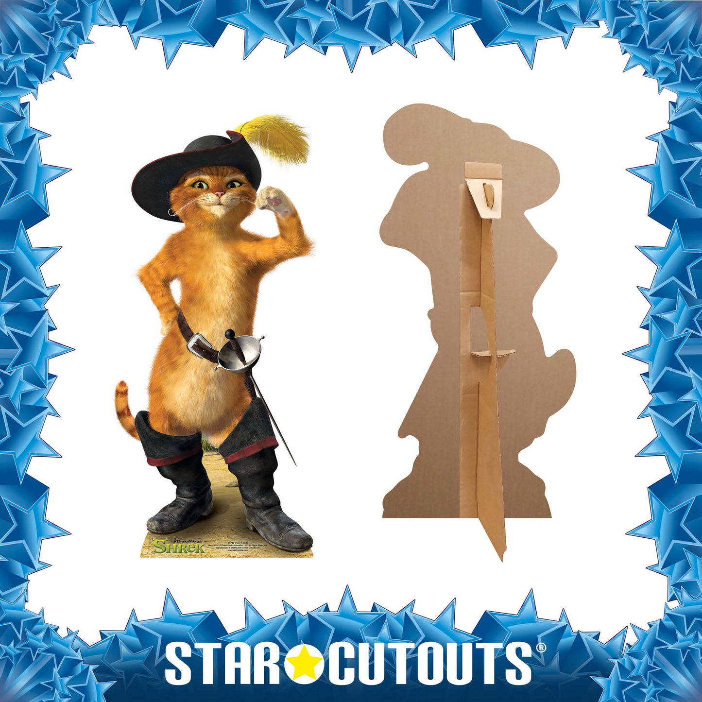 Puss in Boots Cardboard Cutout - mycardboardcutout