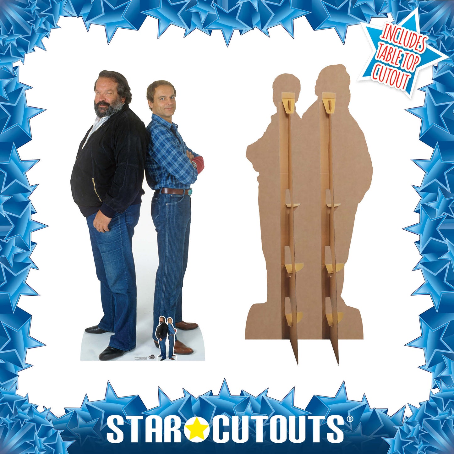 Bud Spencer and Terence Hill Cardboard Cutout - mycardboardcutout