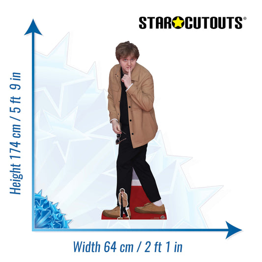 Lewis Capaldi Scottish Singer Songwriter Cardboard Cutout - mycardboardcutout