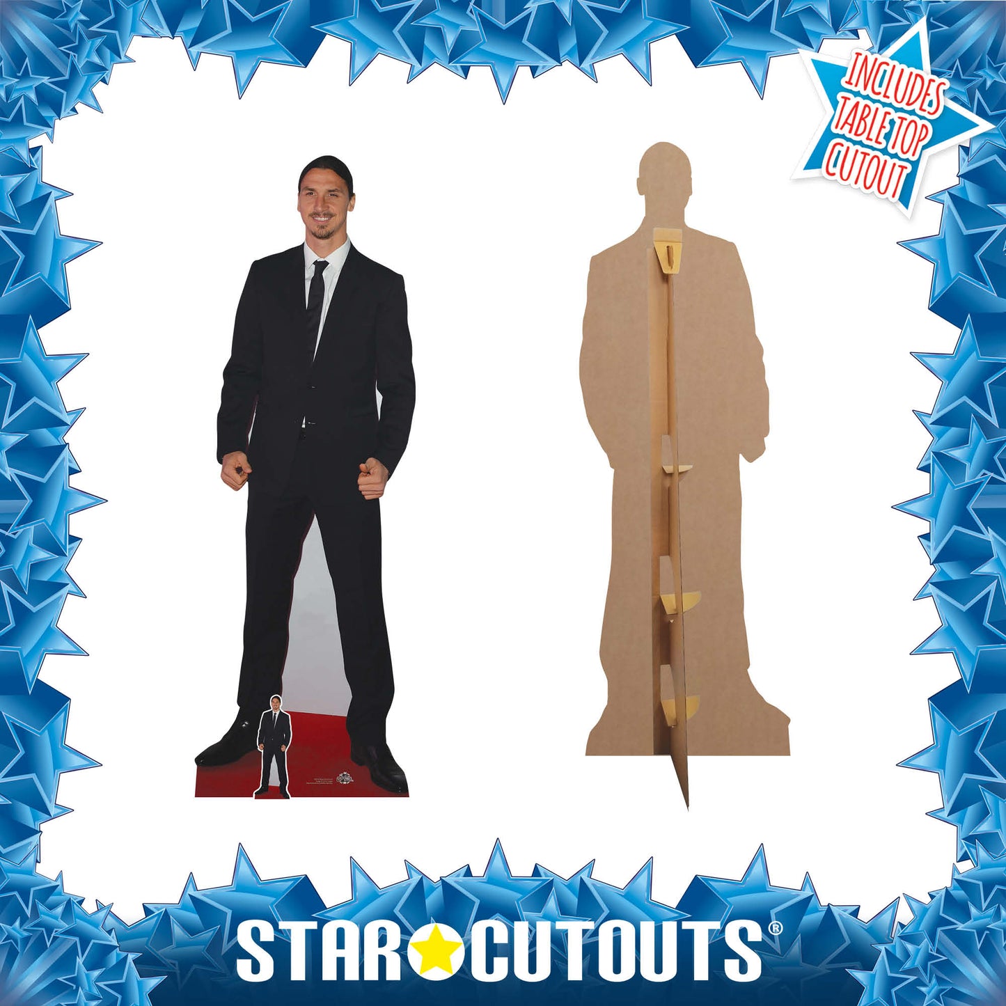 Zlatan Ibrahimovic Cardboard Cutout - mycardboardcutout