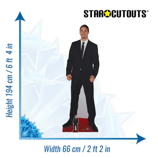 Zlatan Ibrahimovic Cardboard Cutout - mycardboardcutout