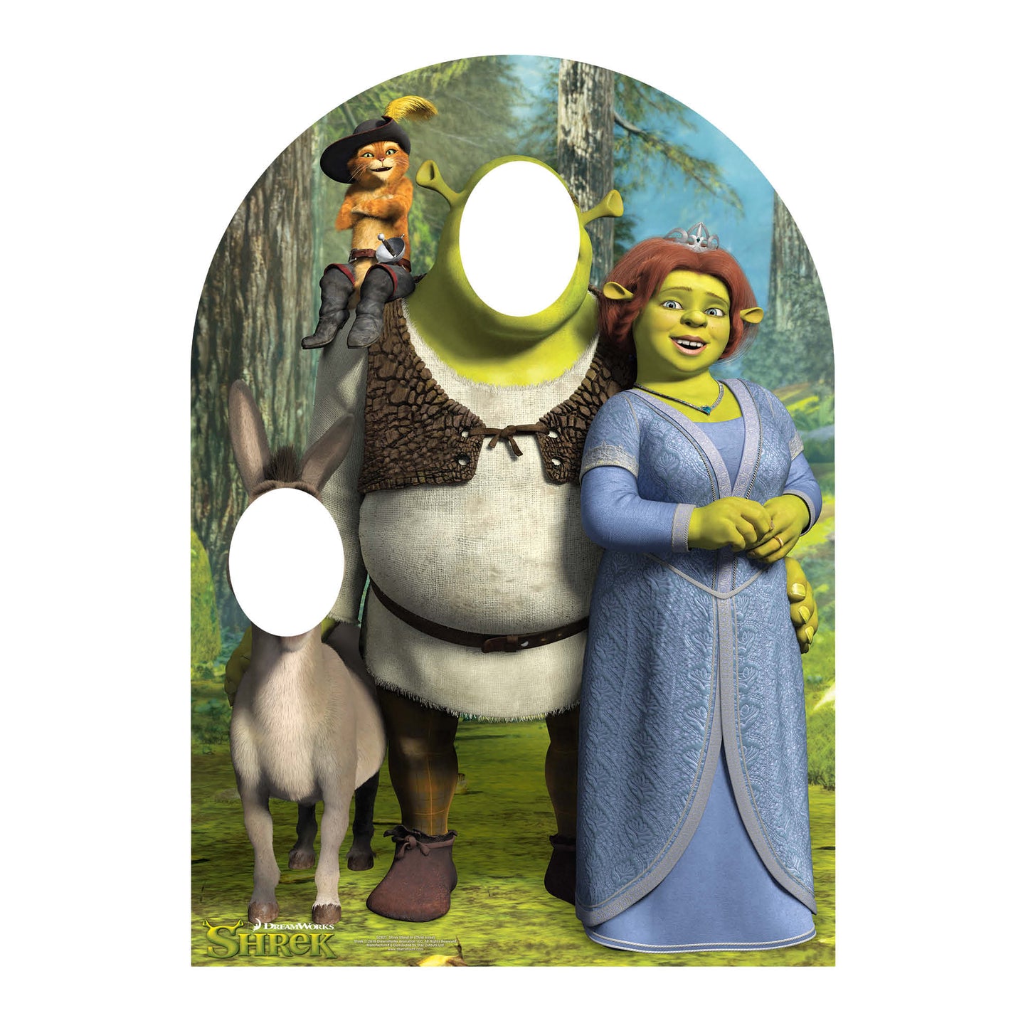 Shrek Stand-in  Cardboard Cutout