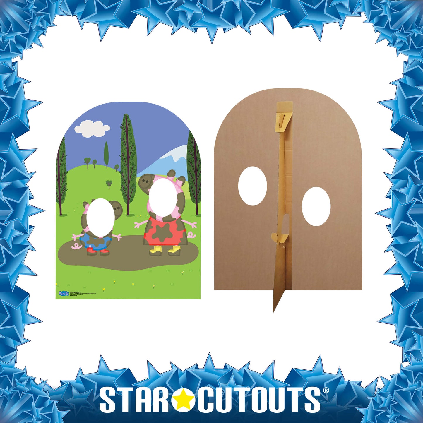 Peppa Pig Stand In Muddy Puddle Child Sized Cardboard Cutout - mycardboardcutout