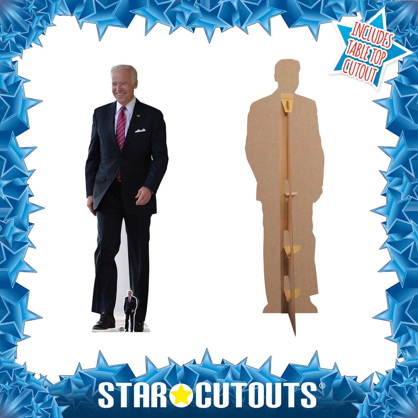 Joe Biden Cardboard Cutout Politician