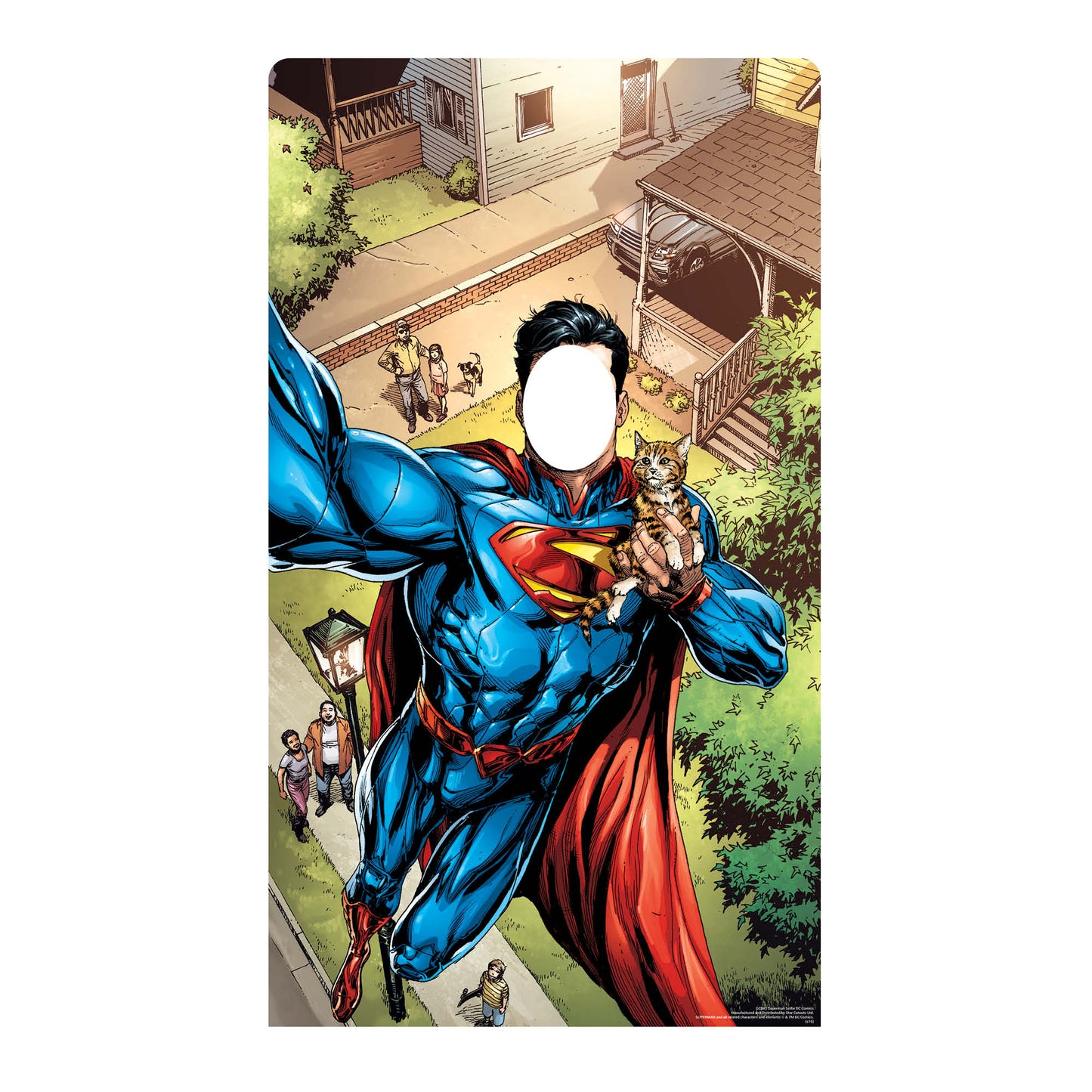 Superman Selfie StandIn DC Cardboard Cutout - mycardboardcutout