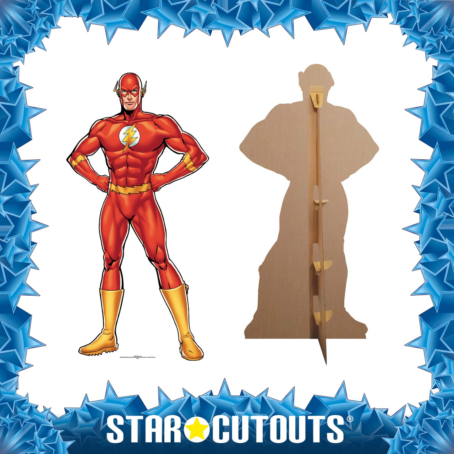 The Flash DC COMICS Cardboard Cutout - mycardboardcutout