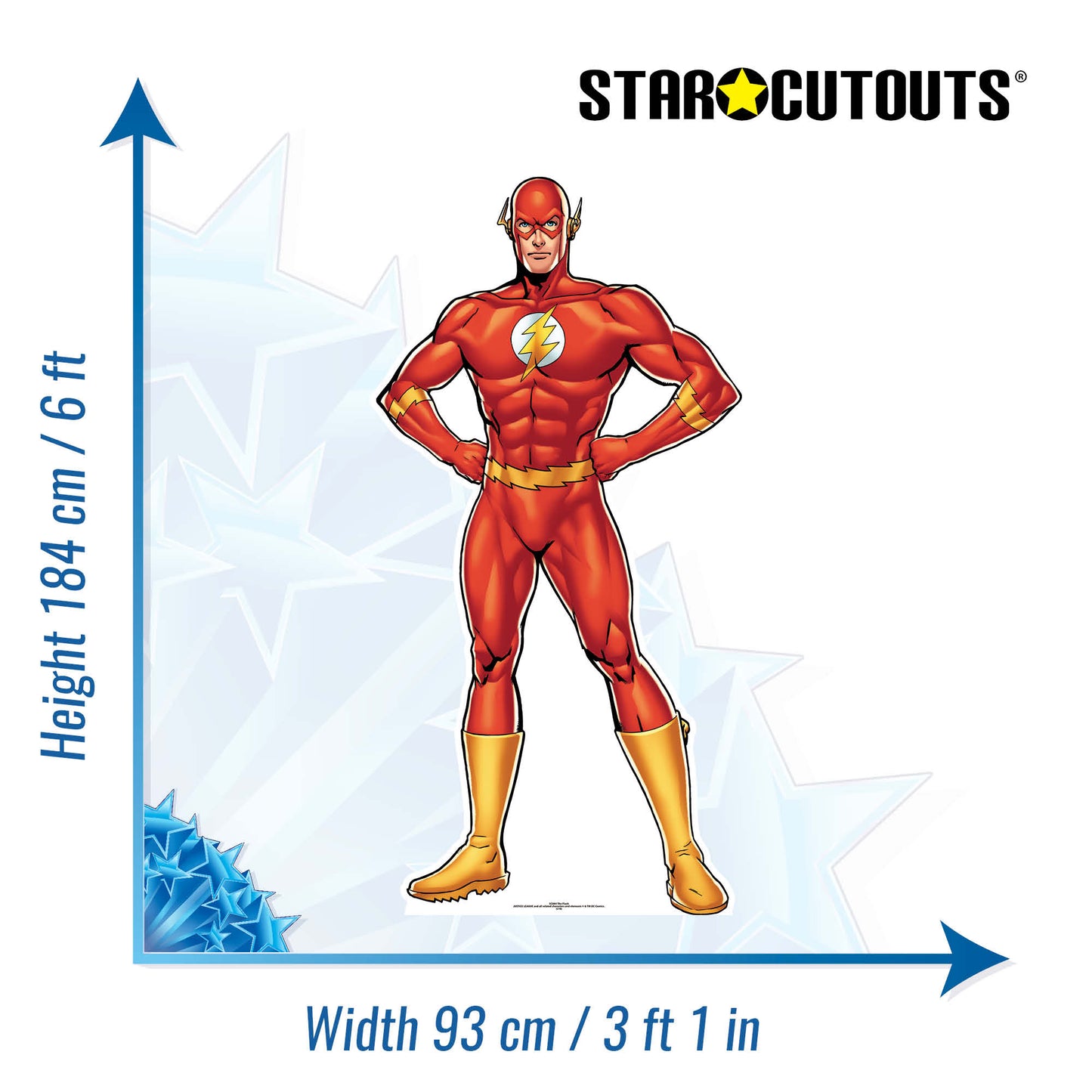 The Flash DC COMICS Cardboard Cutout