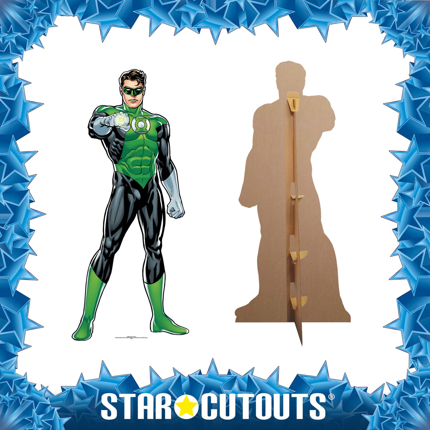 Green Lantern DC COMICS Cardboard Cutout - mycardboardcutout