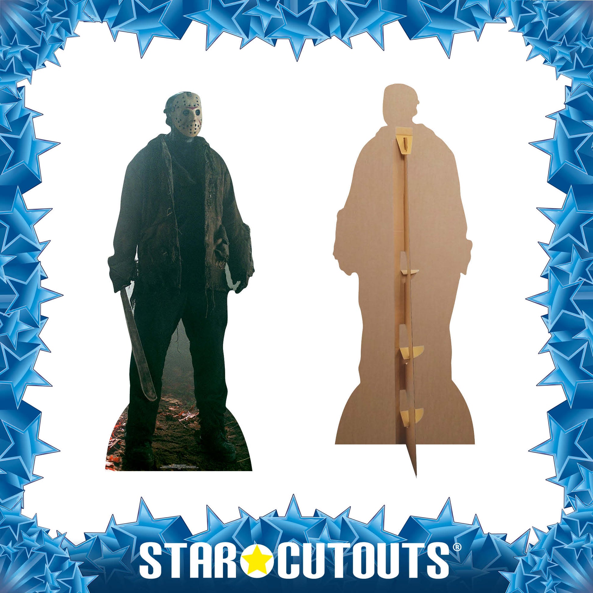 Jason Voorhees Friday the 13th Cardboard Cutout Lifesize - mycardboardcutout