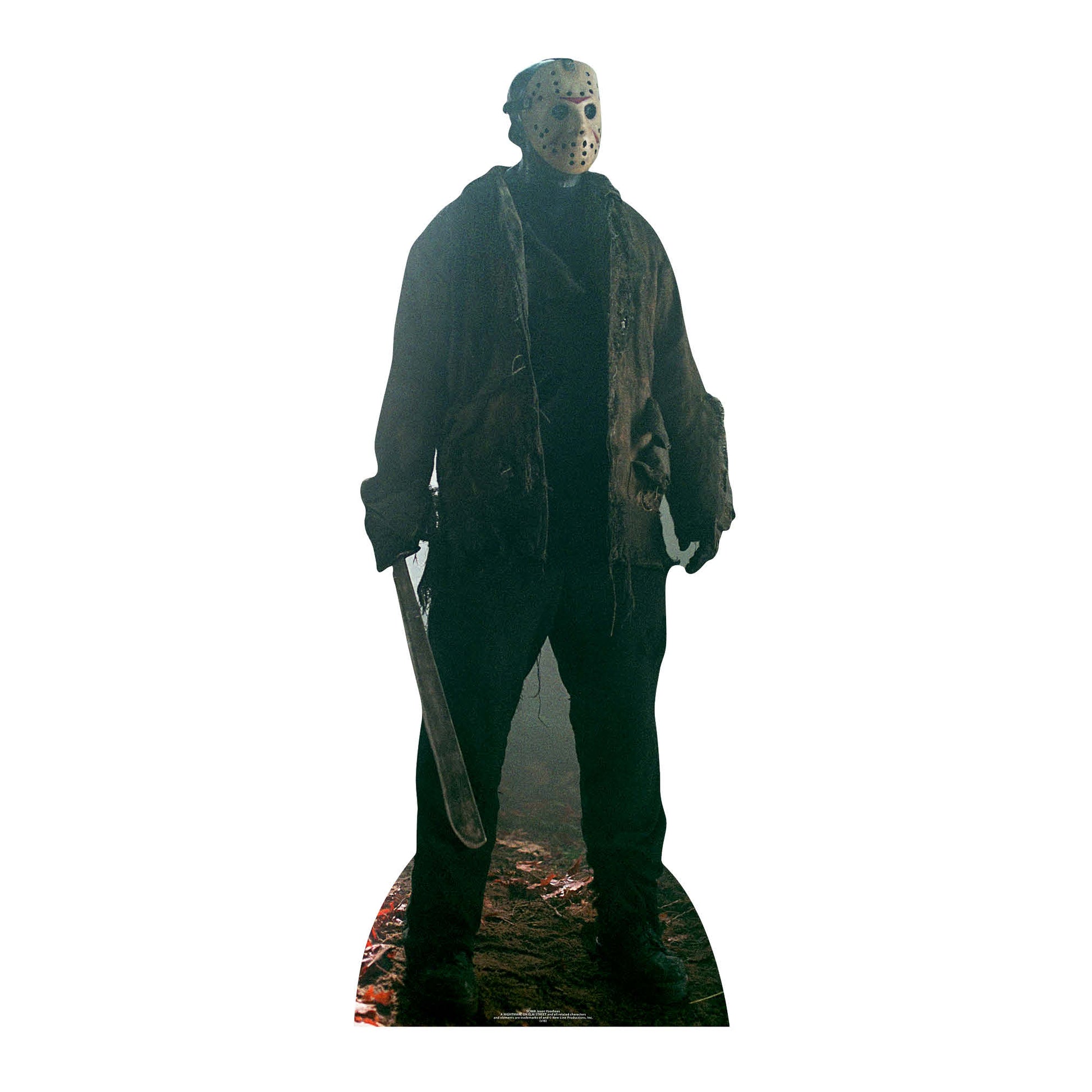 Jason Voorhees Friday the 13th Cardboard Cutout Lifesize - mycardboardcutout