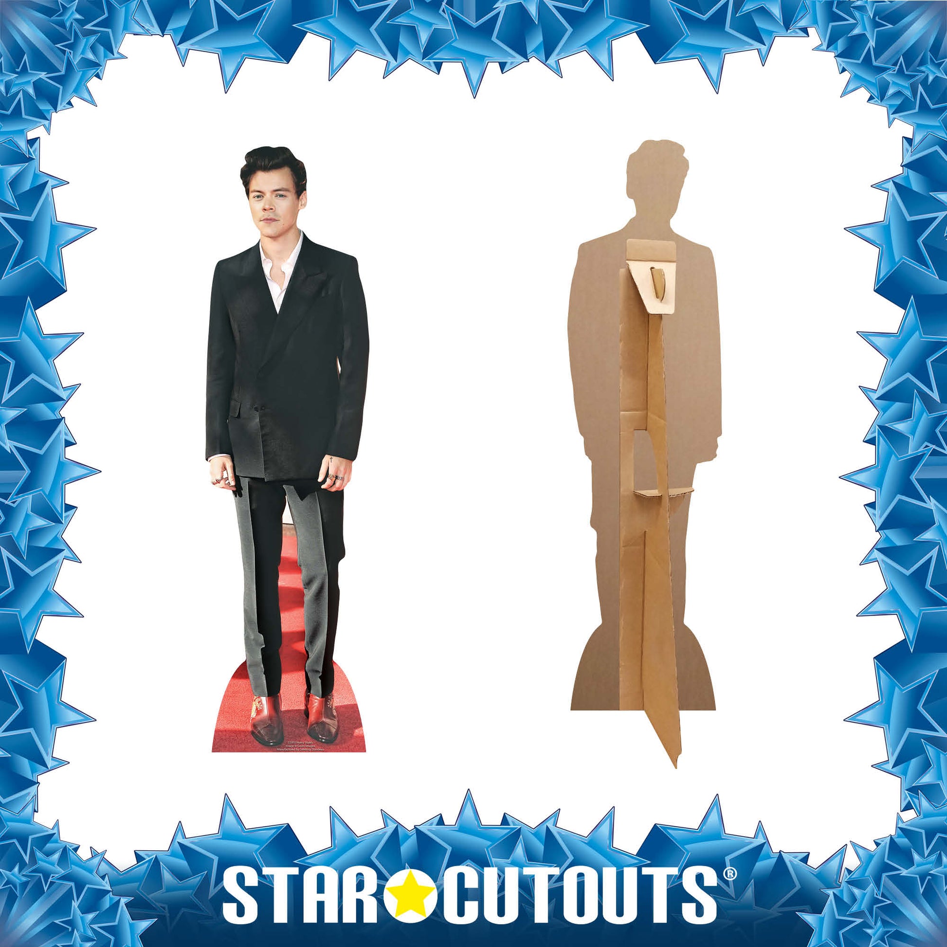 Harry Singer Red Shoes Star Mini Cardboard Cutout - mycardboardcutout