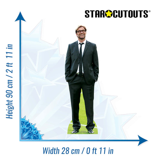 Jurgen Klopp Star Mini Cardboard Cutout - mycardboardcutout