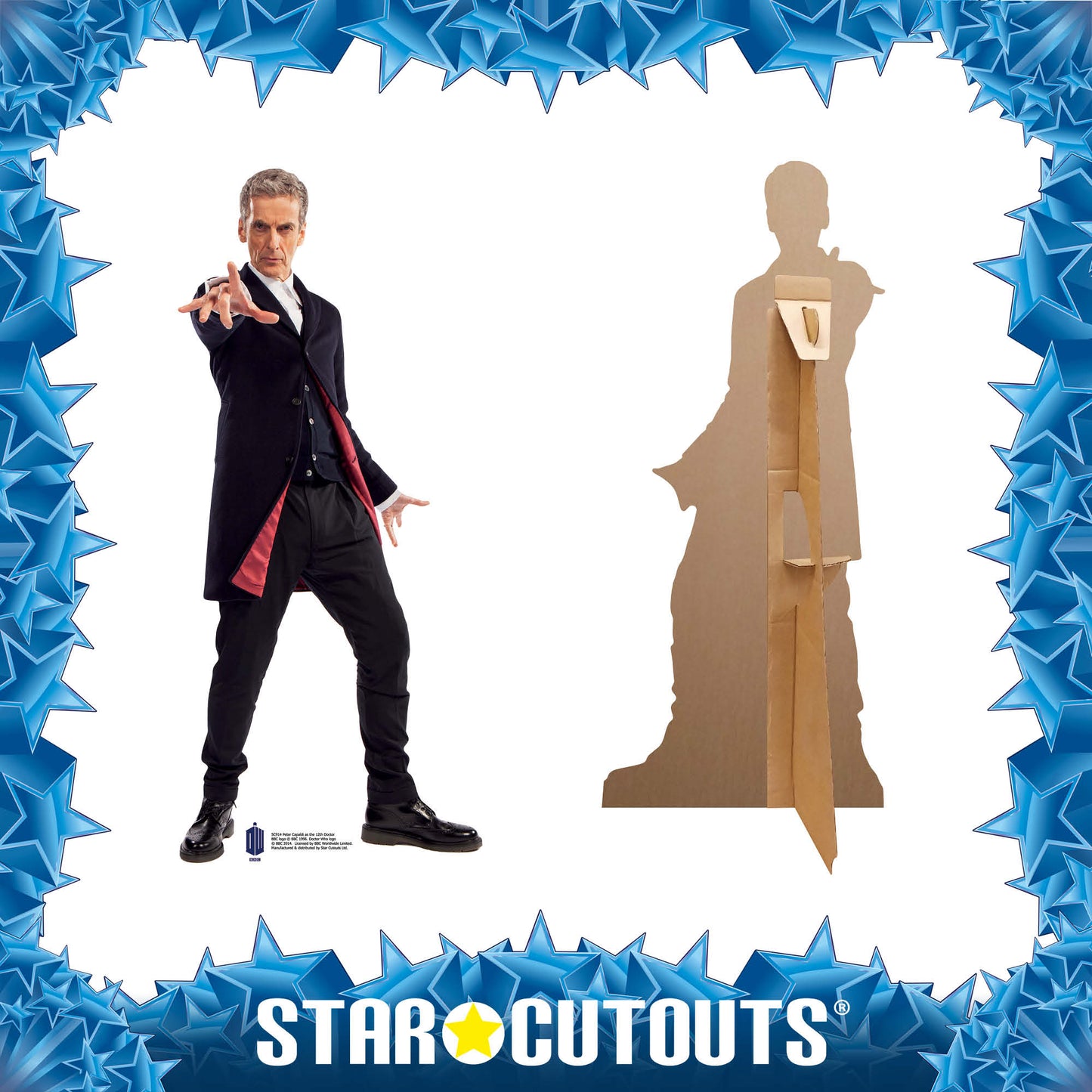Peter Capaldi Doctor Who STAR MINI Cardboard Cutout - mycardboardcutout