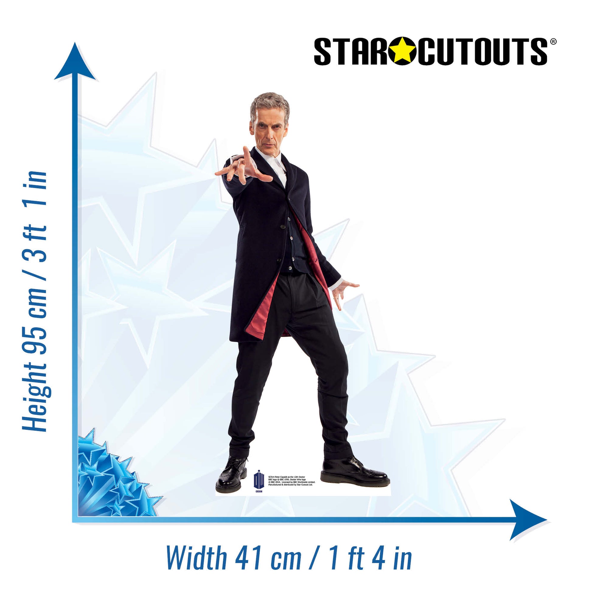 Peter Capaldi Doctor Who STAR MINI Cardboard Cutout MyCardboardCutout