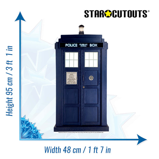 Tardis STAR MINI Cardboard Cutout - mycardboardcutout