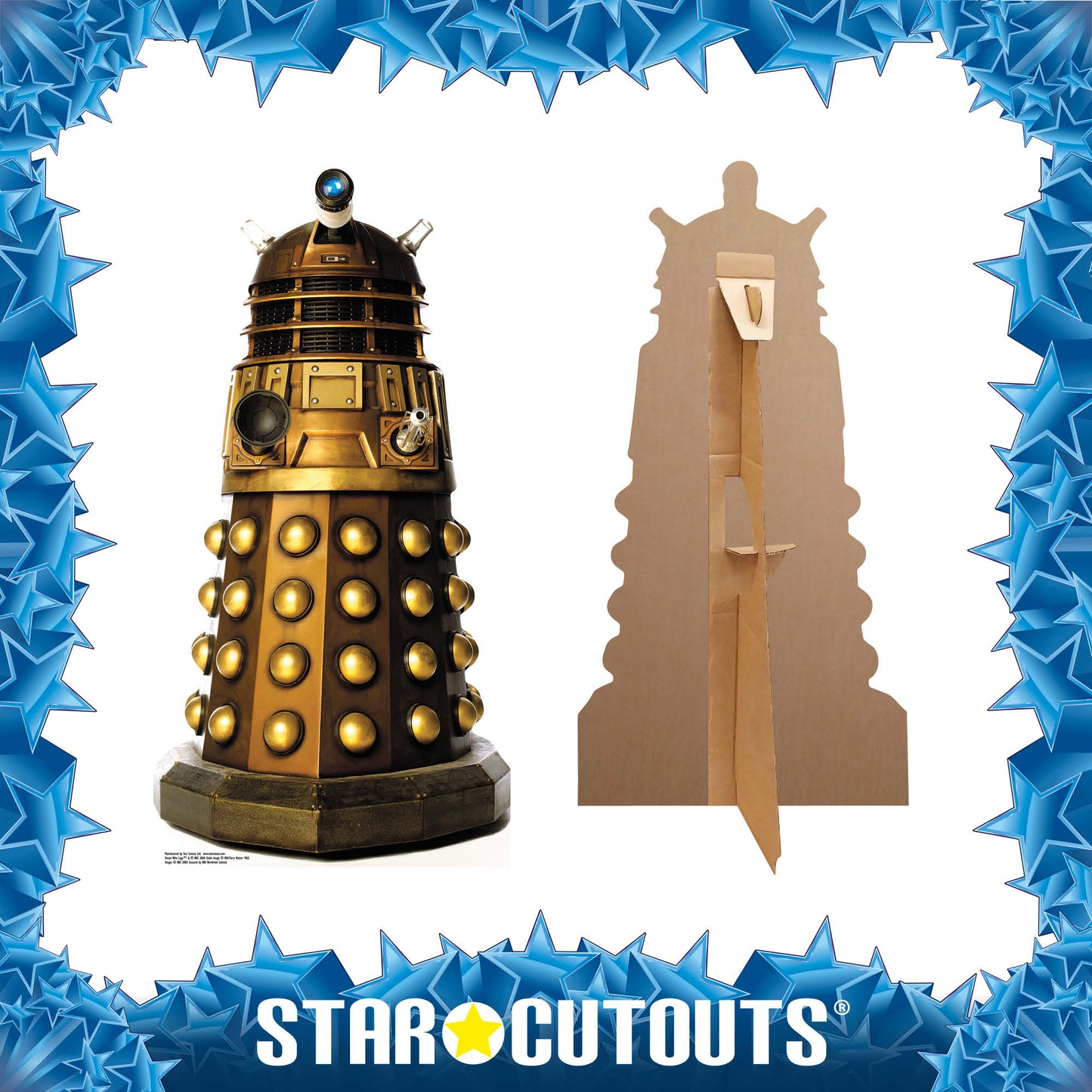 SC916 Dalek Caan STAR MINI Cardboard Cutout - mycardboardcutout