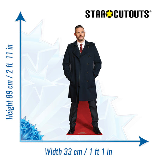 Tom Hardy Small Cardboard Cutout - mycardboardcutout