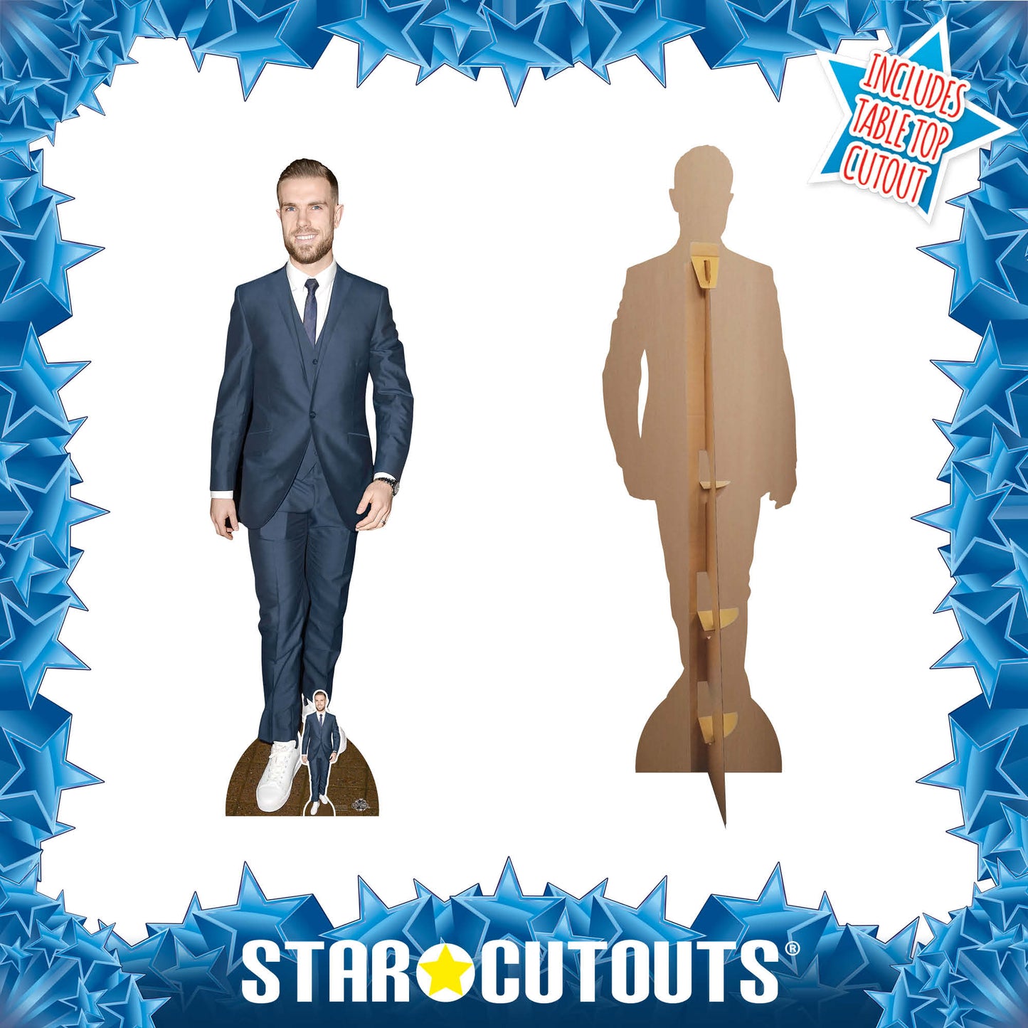 Jordan Henderson Footballer Cardboard Cutout - mycardboardcutout