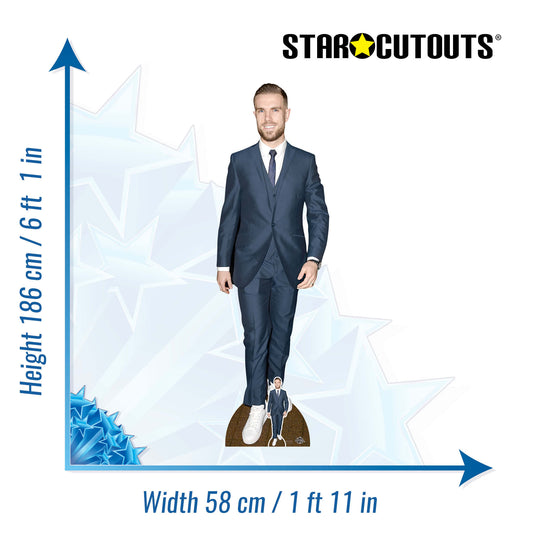 Jordan Henderson Footballer Cardboard Cutout - mycardboardcutout