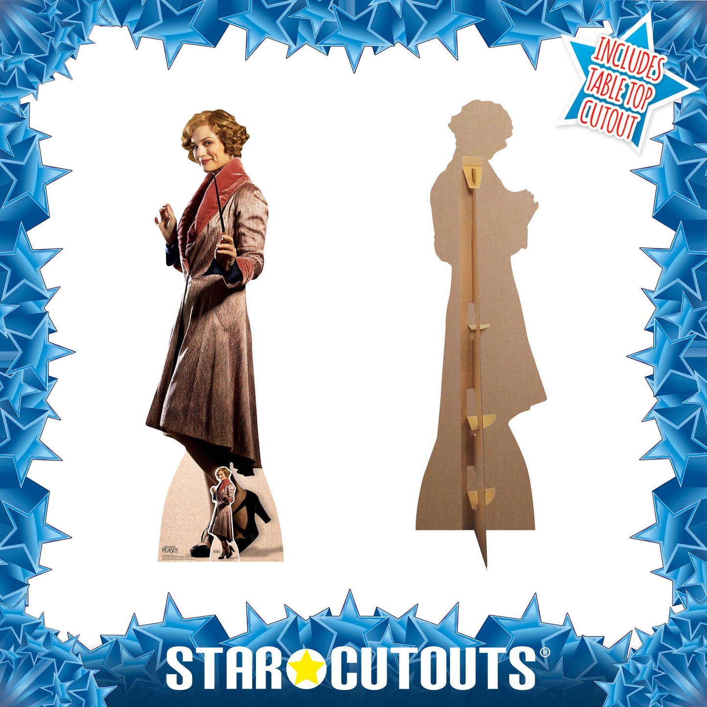Queenie Goldstein Fantastic Beasts Cardboard Cutout Lifesize - mycardboardcutout