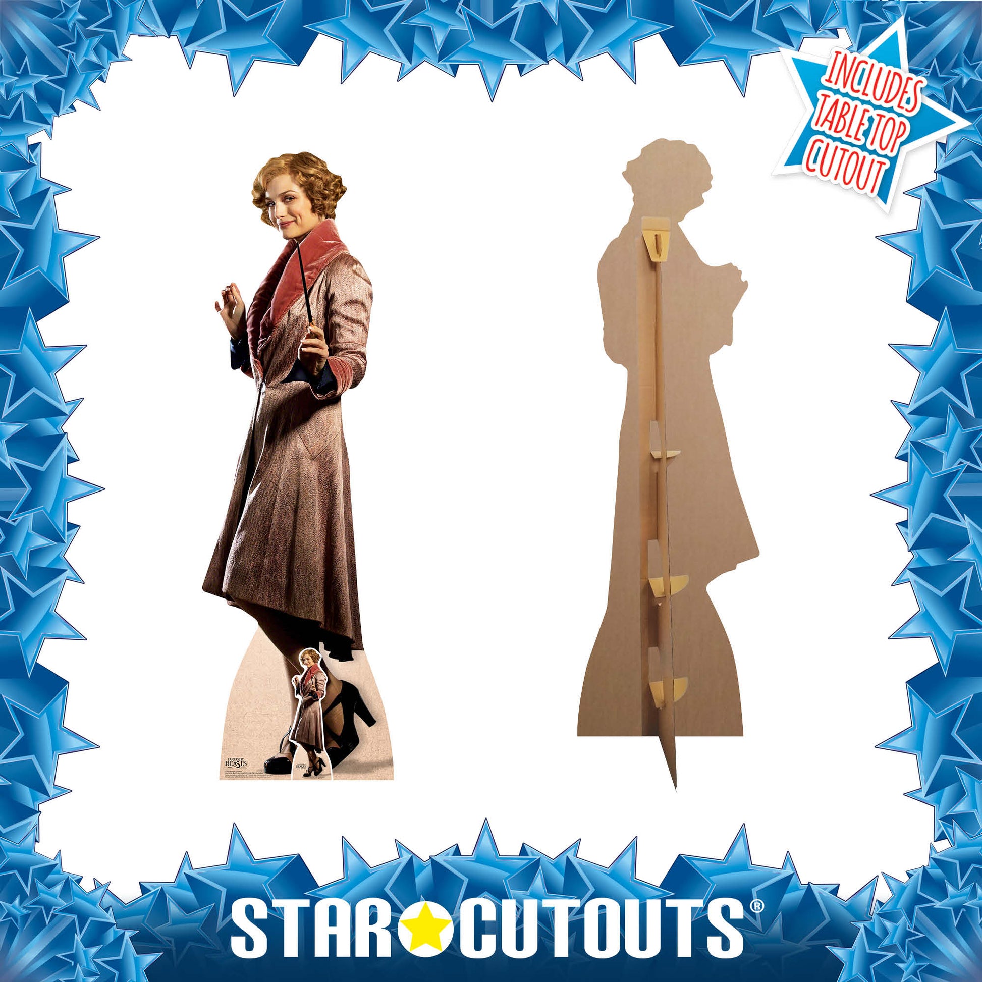 Queenie Goldstein Fantastic Beasts Cardboard Cutout Lifesize - mycardboardcutout