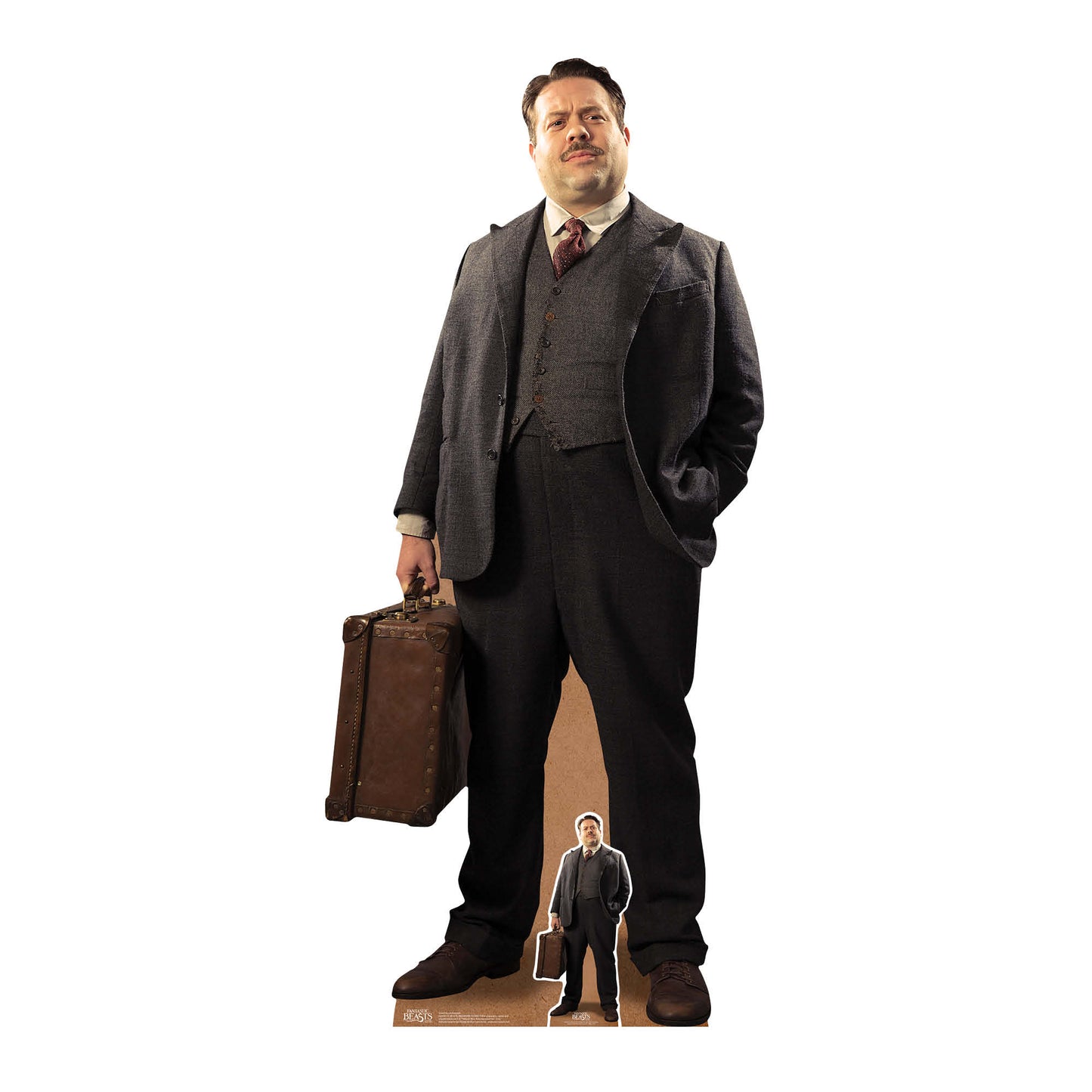 Jacob Kowalski Fantastic Beasts Cardboard Cutout Lifesize - mycardboardcutout